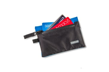 Image of Carson Floating Wallet, Black/Blue, 4.5X.7X3.4, EW-20BU
