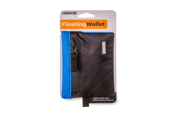 Image of Carson Floating Wallet, Black/Blue, 4.5X.7X3.4, EW-20BU