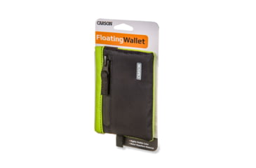 Image of Carson Floating Wallet, Black/Green, 4.5X.7X3.4, EW-20GR