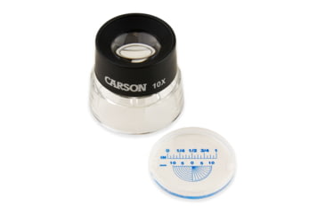 Image of Carson LumiLoupe 10x Stand Magnifier with Reticle LL-20