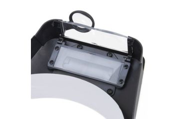 Image of Carson LumiVisor 2x/3x/5x/6x LED Lighted Head Visor Magnifier Loupe, Black LV-10
