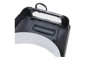 Image of Carson LumiVisor 2x/3x/5x/6x LED Lighted Head Visor Magnifier Loupe, Black LV-10