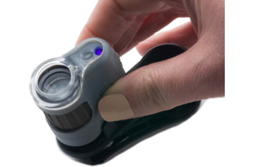 Image of Carson MicroMini HookUpz 20X Microscope, Black/Grey, MM-380