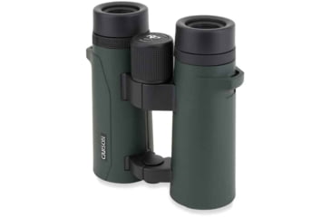 Image of Carson Open Bridge 10x42mm Roof Prism Binoculars, Matte, Green, RD-042
