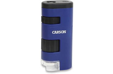 Image of Carson Optical PocketMicro, 20-60x Power Microscope,Blue, MM-450
