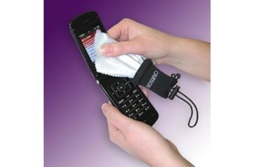 Image of Carson Stuff-It Microfiber Lens Cloth, Black SN-50BK