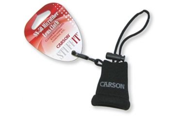 Image of Carson Stuff-It Microfiber Lens Cloth, Black SN-50BK