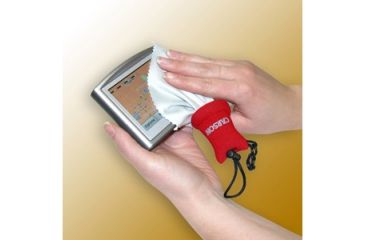 Image of Carson Stuff-It Microfiber Lens Cloth, Red SN-50RE