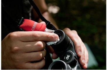 Image of Carson Stuff-It Microfiber Lens Cloth, Red SN-50RE