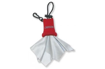Image of Carson Stuff-It Microfiber Lens Cloth, Red SN-50RE