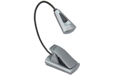 Image of Carson Ultra-Bright Fully Adjustable 6 LED Book Light, Grey FL-66