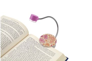 Image of Carson Ultra-Bright Fully Adjustable LED Book Light - Paisley FL-9001