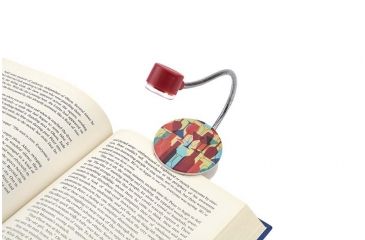 Image of Carson Ultra-Bright Fully Adjustable LED Book Light - Wine FL-9003