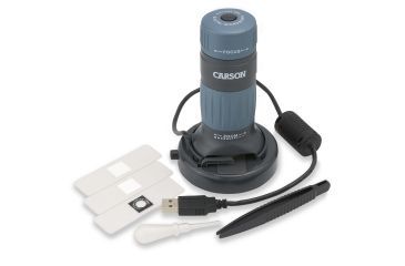 Image of Carson zPix300 86x-457x Digital Microscope, Grey/Black MM-940