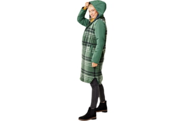 Image of Carve Designs Donner Reversible Jacket - Womens, Cilantro/Black, Extra Small, JCMS10-375-XS