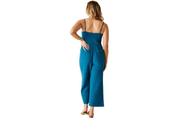 Image of Carve Designs Knox Gauze Jumpsuit - Womens, Azul, Small, PTJU30-521-SM