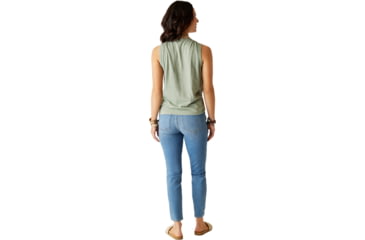 Image of Carve Designs Larisa Hemp Tank - Womens, Light Cilantro, Extra Small, TKHK20-328-XS