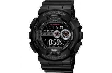 Image of Casio Tactical G-Shock Black Tactical Watch - Shock Resistant GD100-1B
