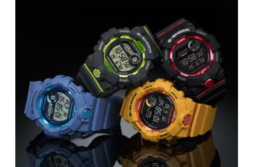 Image of Casio G-Shock Digital Watch - Mens, Black/Red, GBD800-1