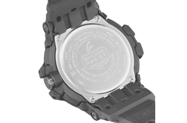 Image of Casio G-Shock Gravity Master Men's Analog-Digital Watch, 55mm Case Diameter, Steel Bezel, Black Bio-based Resin Band, GRB300-1A, GRB300-1A