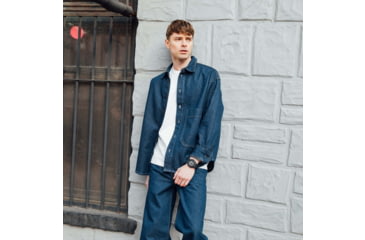 Image of Casio G-Shock Mens Analog-Digital Movement Watch, 55 mm Case Diameter, Resin, Black, Bio-based Resin, GA-010-1A1CR