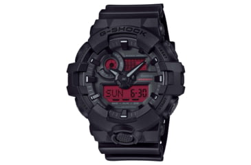 Image of Casio G-Shock Mens Analog-Digital Watch, 57 mm Case Diameter, Resin, Black, Resin, GA-700BBR-1ACR