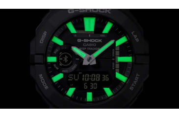 Image of Casio G-Shock Mens Move Analog-Digital Watch w/Bluetooth Connect/Step Tracker, 49 mm Case Diameter, Resin, Black, Bio-based Resin, GBA-950-1ACR