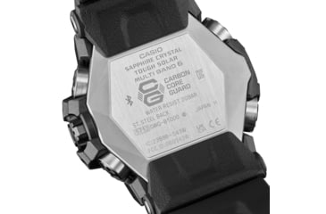 Image of Casio G-Shock Mudmaster Triple-Sensor Solar Watch - Mens, Black, GWG-B1000-1ACR