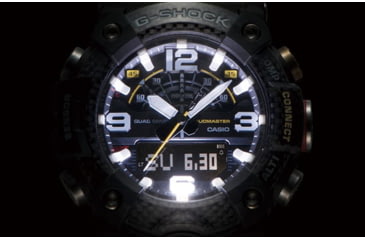 Image of Casio G-Shock Mudmaster Triple-Sensor Watch - Mens, Black, GGB100-1A3