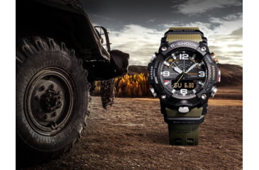 Image of Casio G-Shock Mudmaster Triple-Sensor Watch - Mens, Black, GGB100-1A3