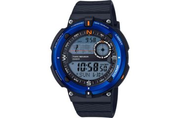 Image of Casio Outdoor 2Sensor Sport Watch, w/100M Water Resistant, Blue SGW600H-2A