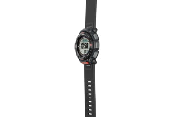 Image of Casio Outdoor Casio Pro Trek Solar Watch Triple Sensor Watching Featuring an Altimeter, Barometer, Digital Compass, Thermometer and 100M WR - Mens, Black, One Size, PRG340-1
