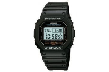 Image of Casio Outdoor G-Shock Classic "Hockey Puck" Watch, Black DW5600E-1V