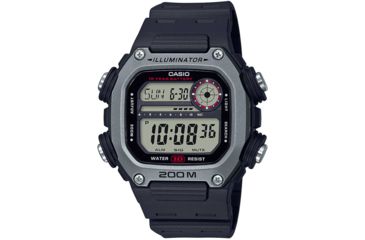 Image of Casio Outdoor Mens Digital Watch, Black/Grey, DW291H-1AV