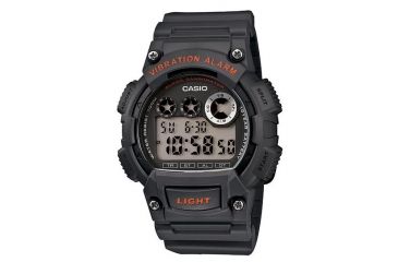 Image of Casio Outdoor Mens W735H-8AV Watch with Vibration Alarm, Black W735H-8AVCF
