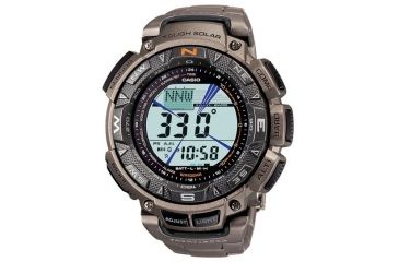 Image of Casio Outdoor PATHFINDER  - SOLAR POWER, Titanium PAG240T-7