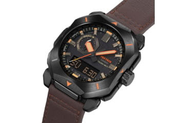 Image of Casio Outdoor Pro Trek Solar Powered Triple Sensor Word Time Watches w/Biomas Plastic Case and Strap - Mens, Brown, One Size, PRW-6900YL-5