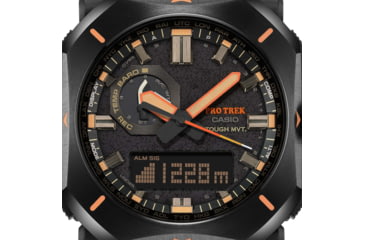 Image of Casio Outdoor Pro Trek Solar Powered Triple Sensor Word Time Watches w/Biomas Plastic Case and Strap - Mens, Brown, One Size, PRW-6900YL-5