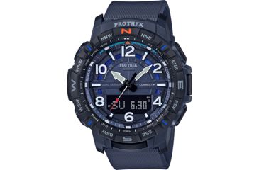 Image of Casio Outdoor Pro Trek Watch, Connected Quad Sensor, Blue, PRTB50-2
