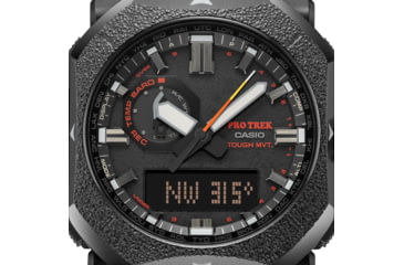 Image of Casio PRO TREK Climber Line Triple-Sensor Atomic-Solar Watch - Mens, Gray, PRW6900BF-1