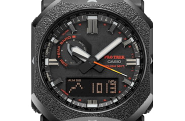 Image of Casio PRO TREK Climber Line Triple-Sensor Atomic-Solar Watch - Mens, Gray, PRW6900BF-1