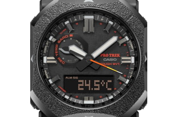Image of Casio PRO TREK Climber Line Triple-Sensor Atomic-Solar Watch - Mens, Gray, PRW6900BF-1
