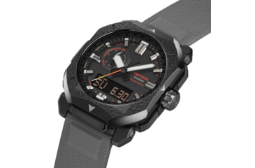 Image of Casio PRO TREK Climber Line Triple-Sensor Atomic-Solar Watch - Mens, Gray, PRW6900BF-1