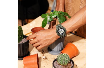 Image of Casio Tactical G-Shock Classic 10-Year Battery Digital Watch - Mens, Green, One Size, GD-010-3CR