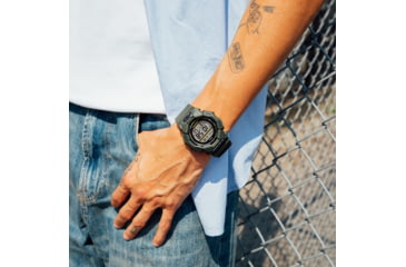 Image of Casio Tactical G-Shock Classic 10-Year Battery Digital Watch - Mens, Green, One Size, GD-010-3CR