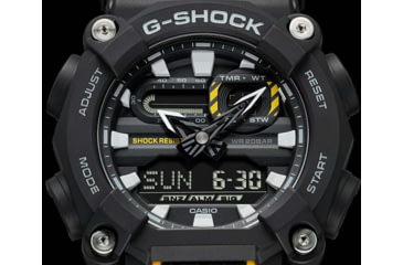 Image of Casio Tactical G-Shock Heavy Duty Super LED Watches, Black, GA900-1A