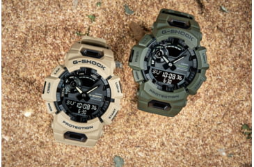 Image of Casio Tactical G-Shock Move Analog-Digital Step-Tracker Watch, Tan, One Size, GBA900UU-5A