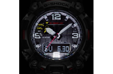 Image of Casio Tactical G-Shock Mudmaster Master of G Watches, Black Resin/Stainless Steel, GWG2000-1A3