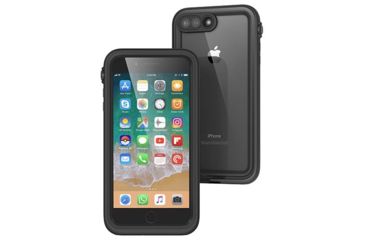 Image of Catalyst iPhone 8/7 Plus Waterproof Case, Stealth Black, Stealth Black, CAT-02112