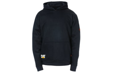 Image of Caterpillar Flame Resistant Banner Hooded Sweatshirt, FR Black, Medium, 1910045-95G-M, Additional Views